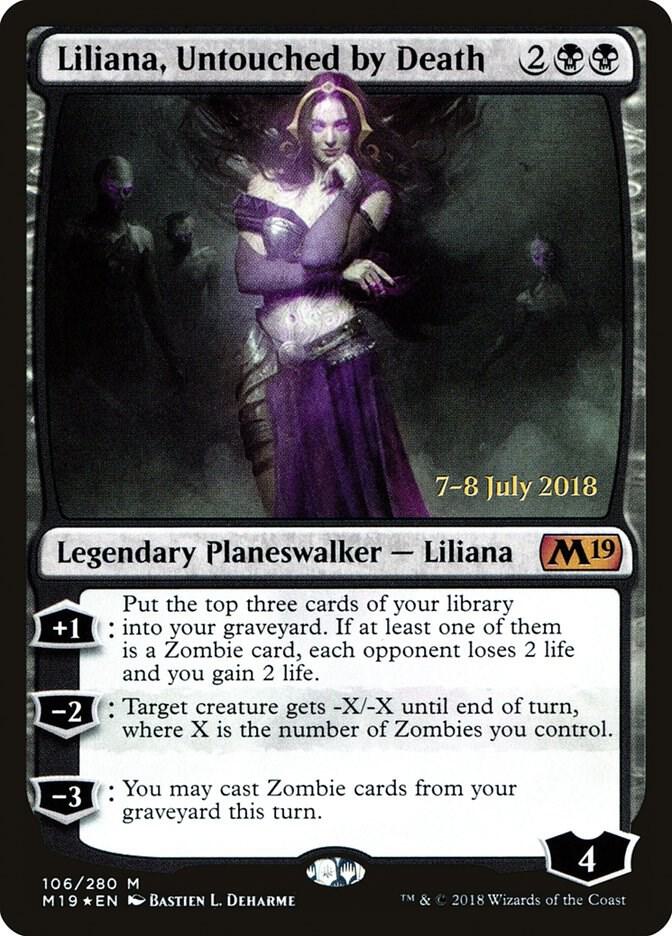 Liliana, Untouched by Death (106) [Prerelease Cards]