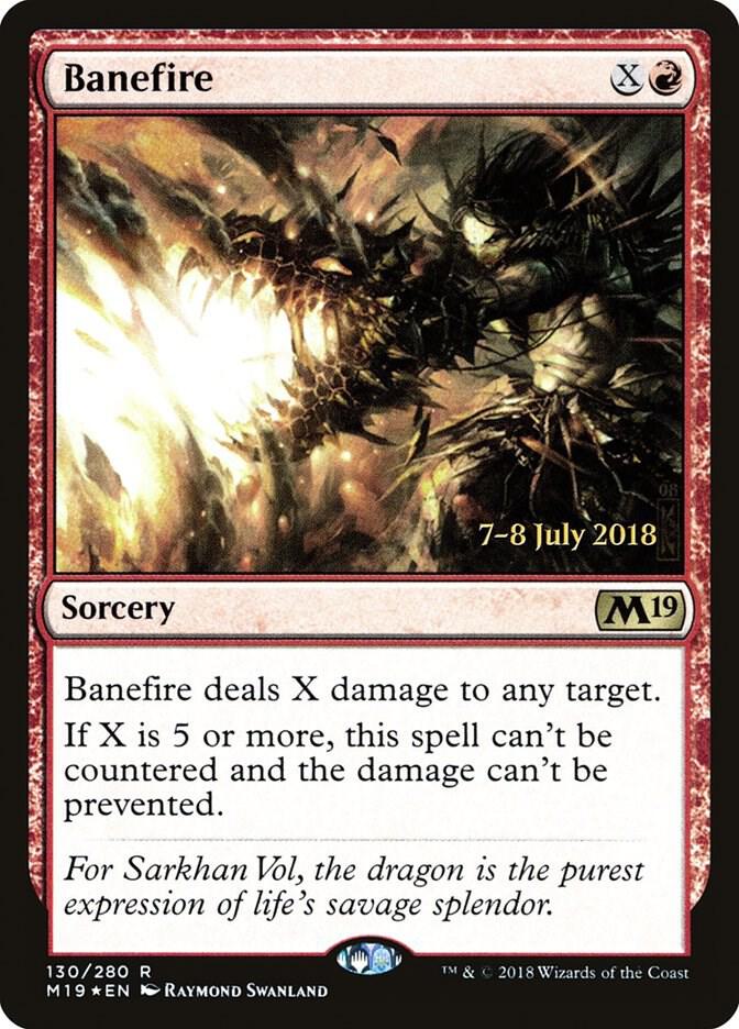 Banefire (130) [Prerelease Cards]