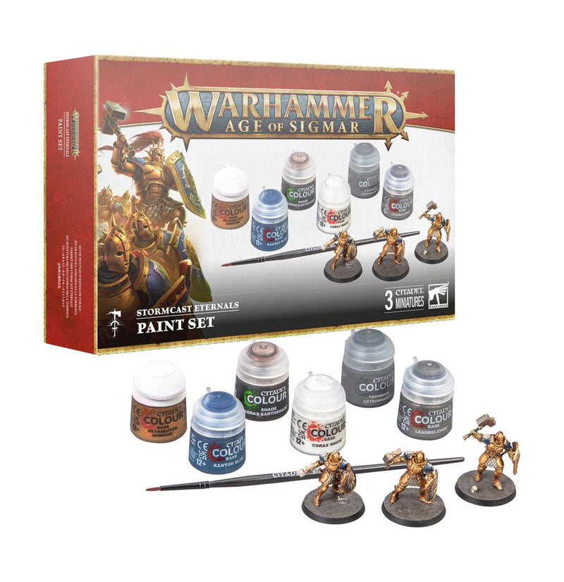 Warhammer Age of Sigmar : Coffret Stormcast Eternals Vindictors + Peintures