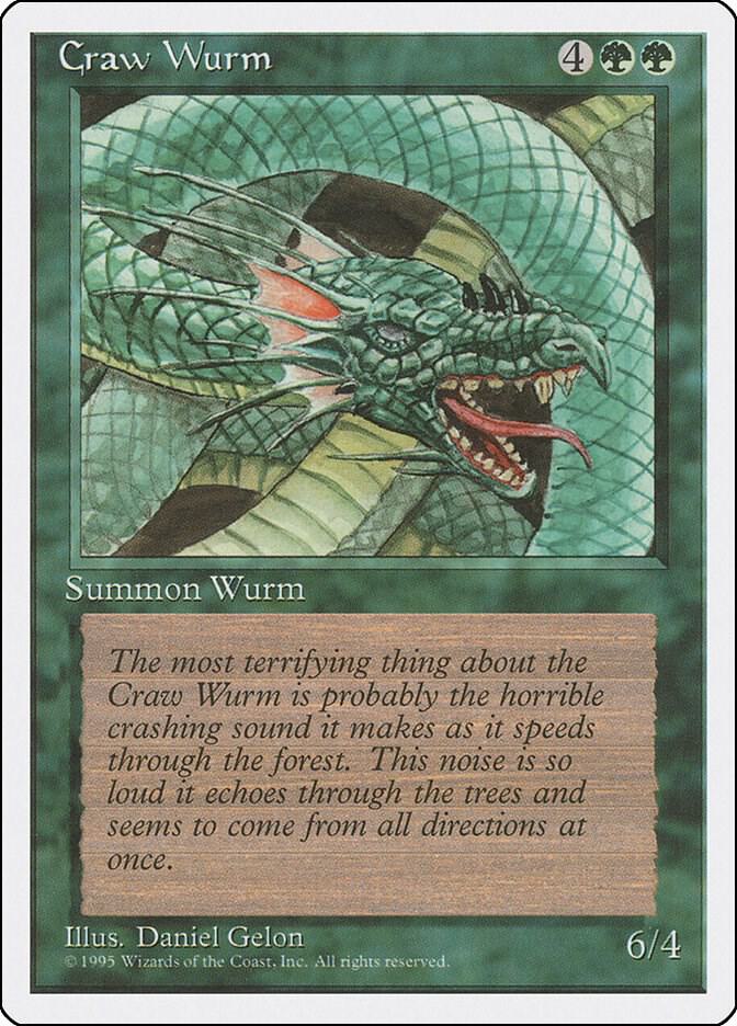 Craw Wurm (238) [Fourth Edition]