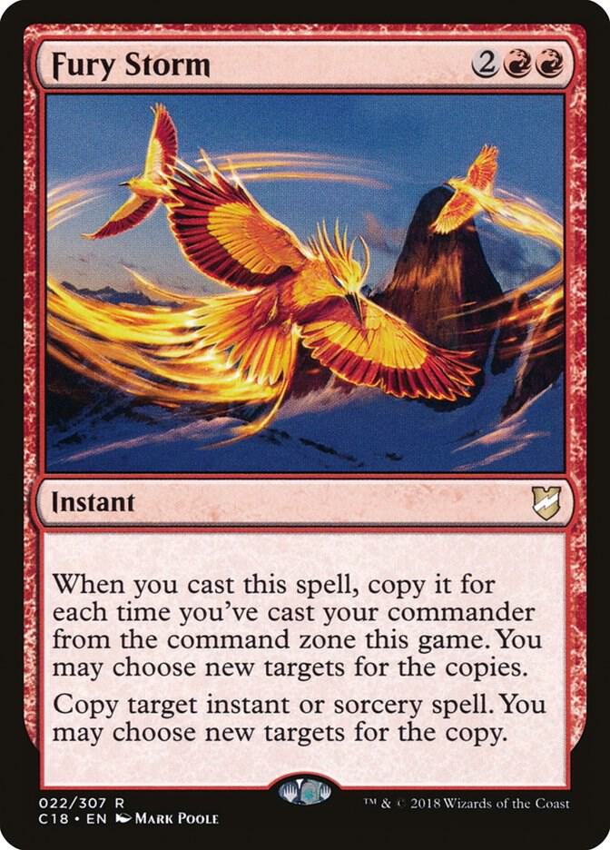 Fury Storm (22) [Commander 2018]