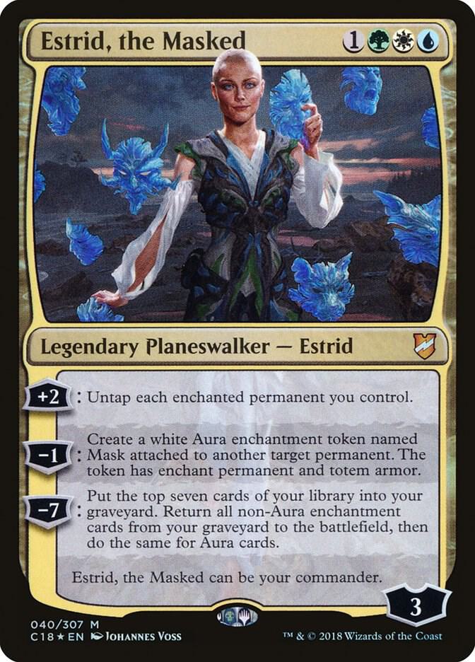 Estrid, the Masked (40) [Commander 2018]
