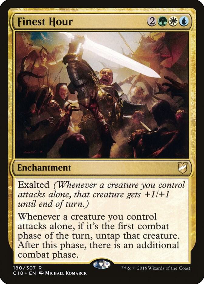 Finest Hour (180) [Commander 2018]