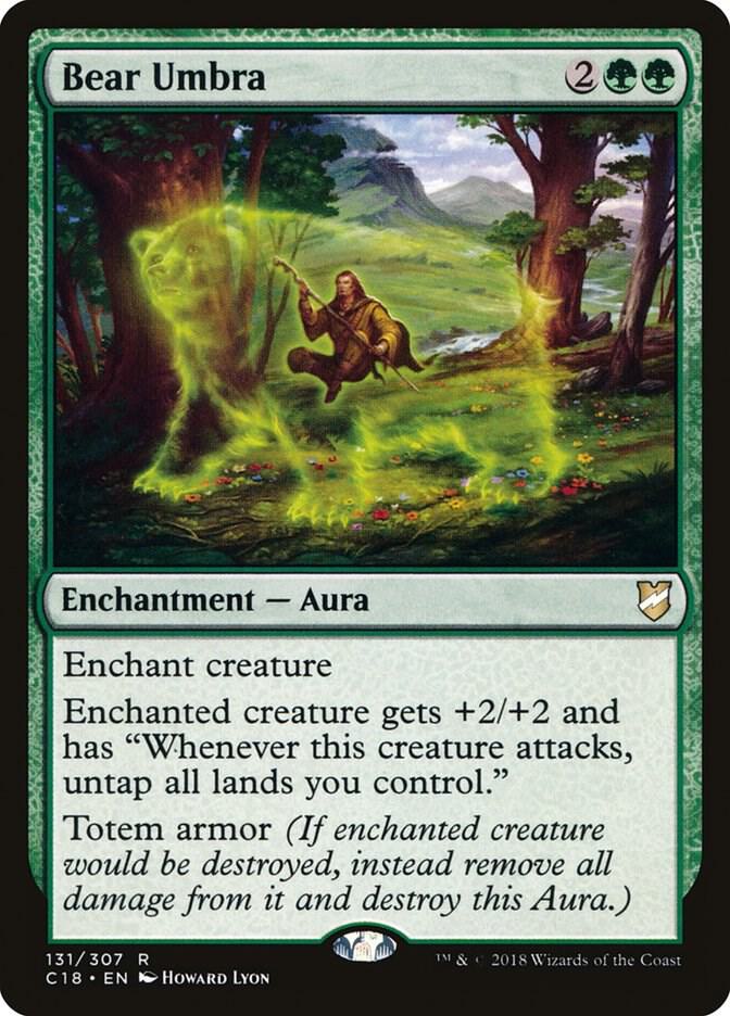 Bear Umbra (131) [Commander 2018]