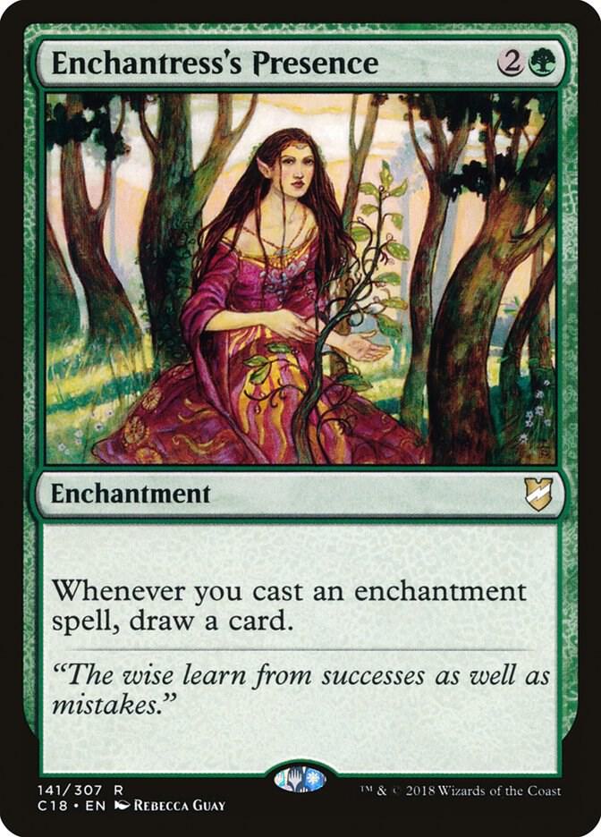 Enchantress's Presence (141) [Commander 2018]