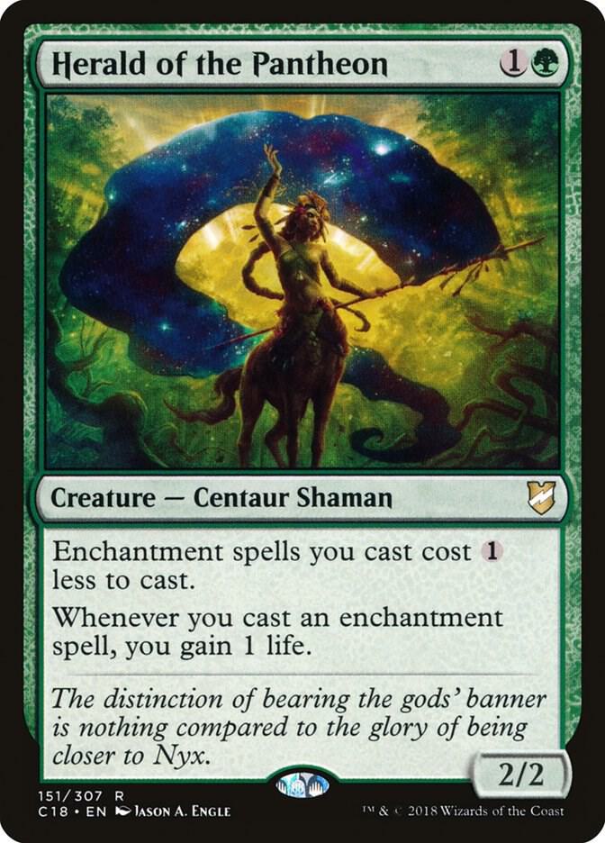 Herald of the Pantheon (151) [Commander 2018]