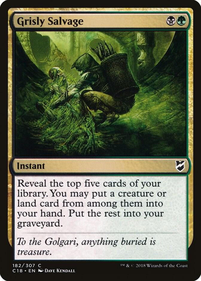 Grisly Salvage (182) [Commander 2018]