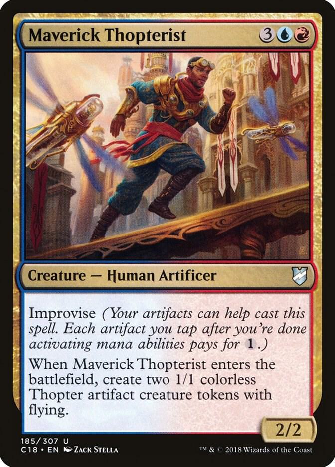 Maverick Thopterist (185) [Commander 2018]