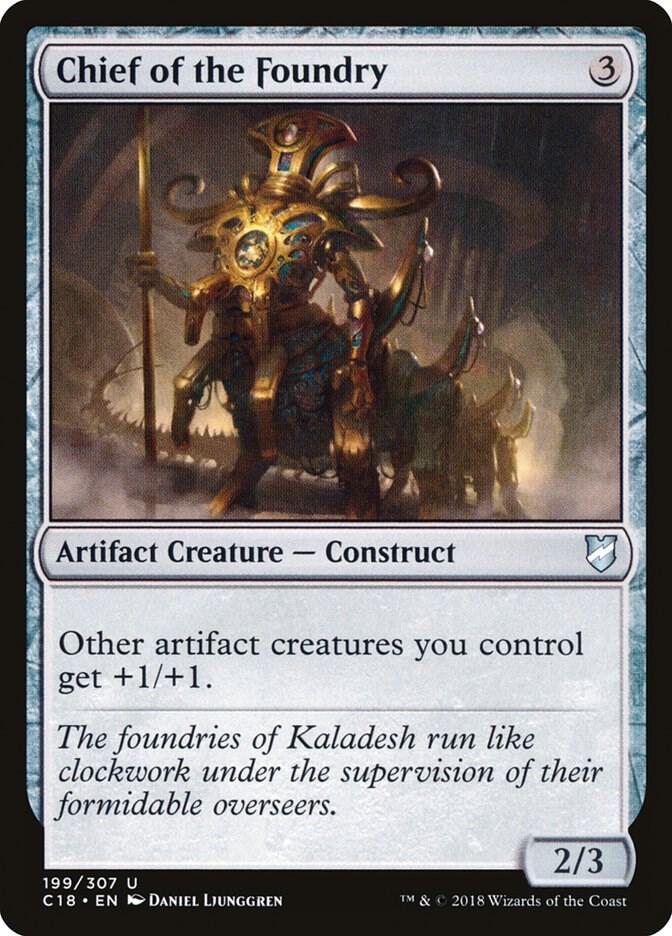 Chief of the Foundry (199) [Commander 2018]