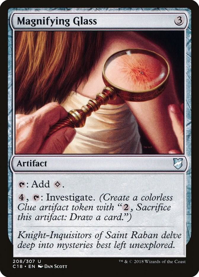 Magnifying Glass (208) [Commander 2018]