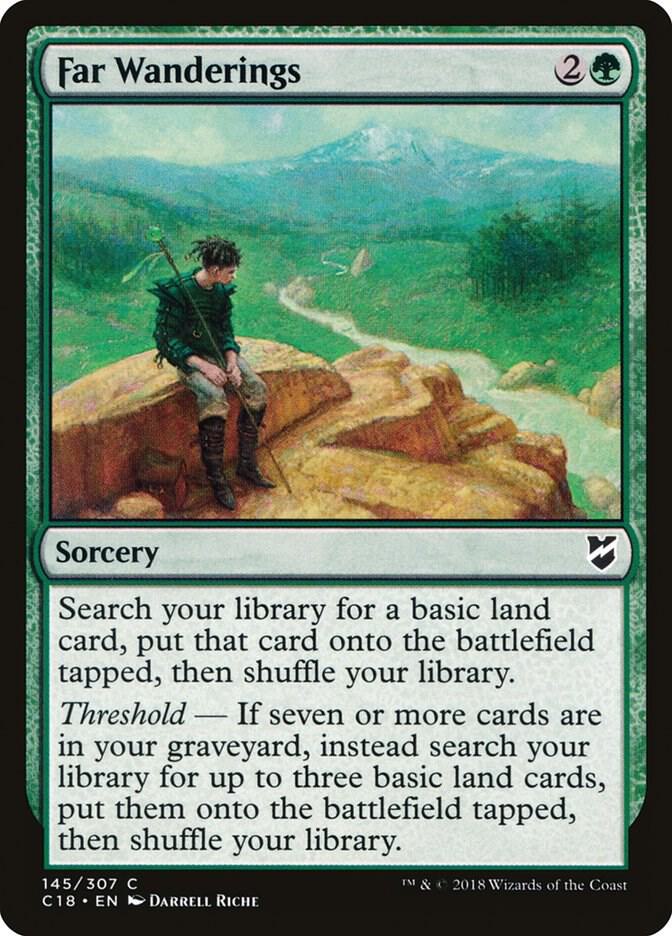 Far Wanderings (145) [Commander 2018]