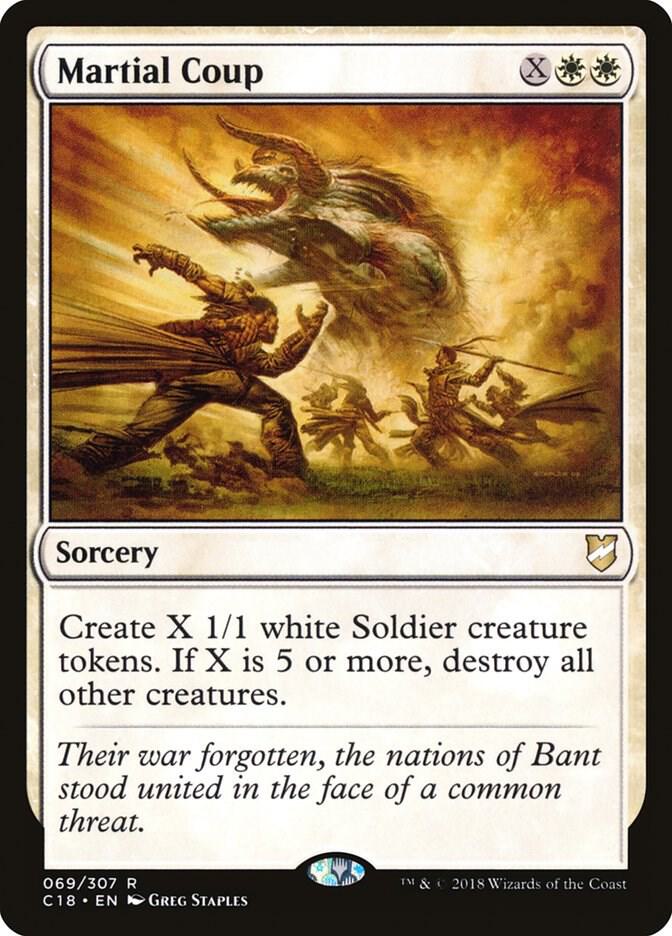 Martial Coup (69) [Commander 2018]