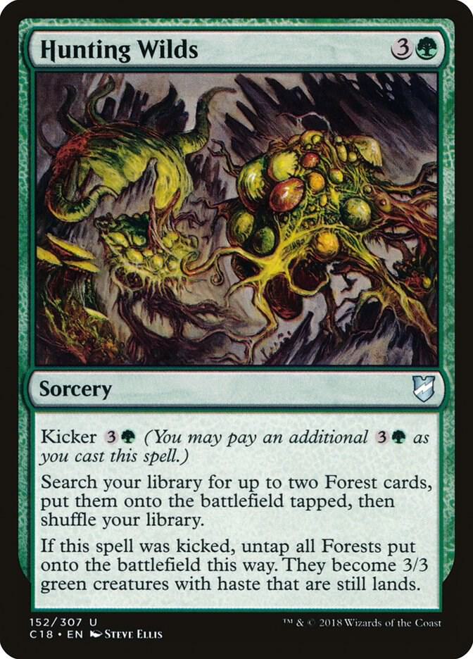 Hunting Wilds (152) [Commander 2018]