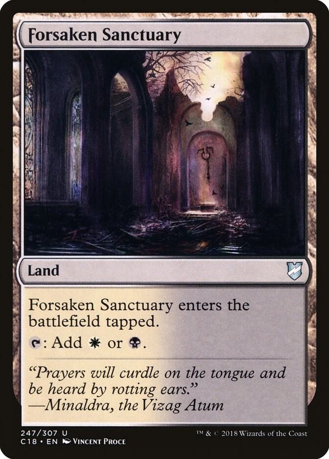 Forsaken Sanctuary (247) [Commander 2018]