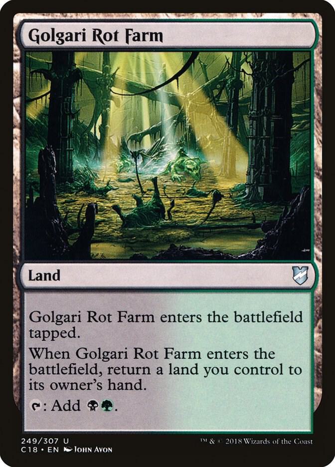 Golgari Rot Farm (249) [Commander 2018]