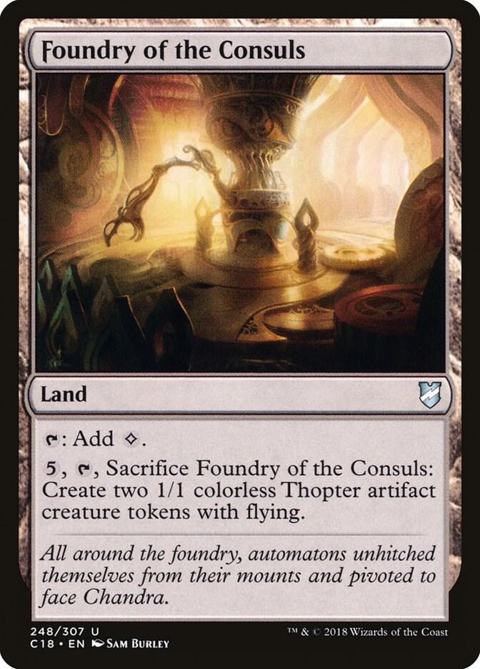 Foundry of the Consuls (248) [Commander 2018]