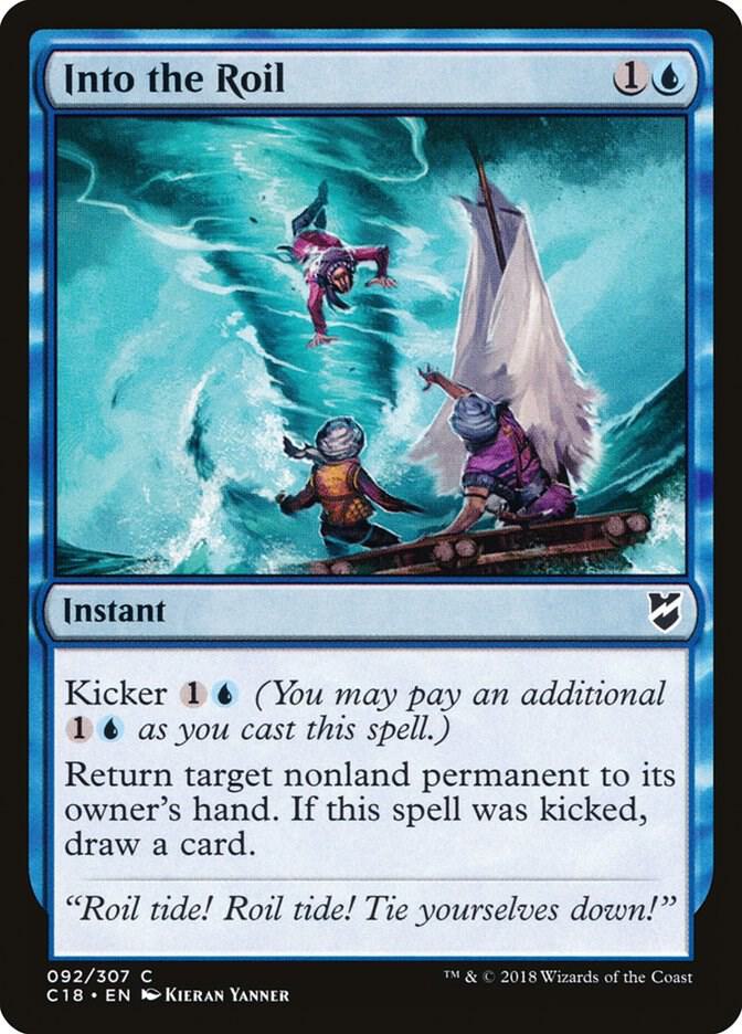 Into the Roil (92) [Commander 2018]