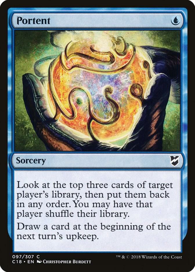 Portent (97) [Commander 2018]