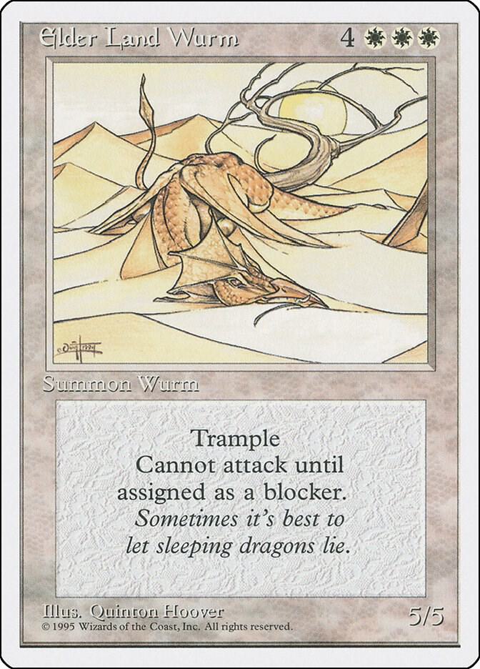 Elder Land Wurm (24) [Fourth Edition]