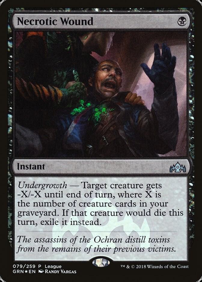Necrotic Wound (79) [League Promos]