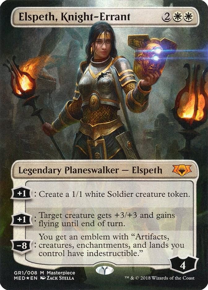 Elspeth, Knight-Errant (GR1) [Mythic Edition: Guilds of Ravnica] [Borderless]