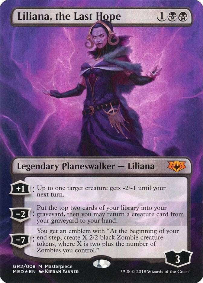 Liliana, the Last Hope (GR2) [Mythic Edition: Guilds of Ravnica] [Borderless]
