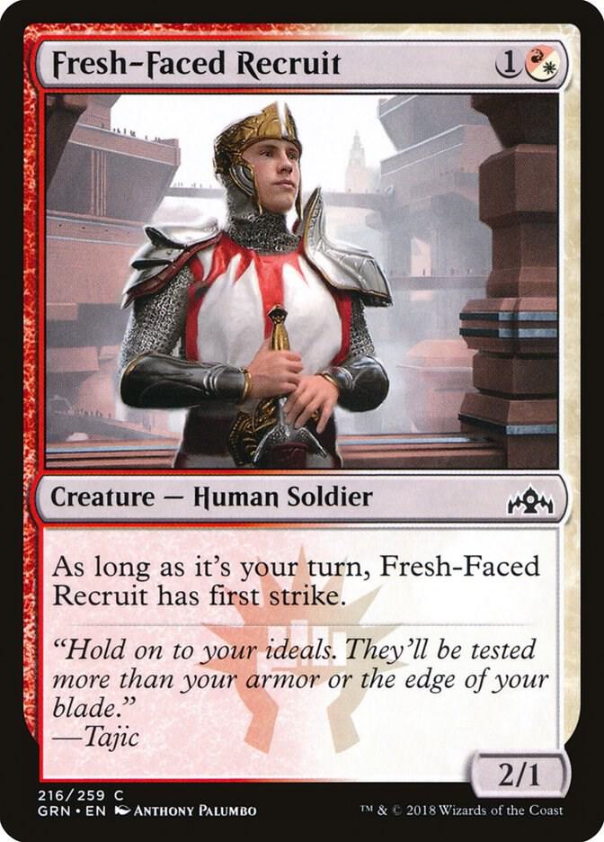 Fresh-Faced Recruit (216) [Guilds of Ravnica]