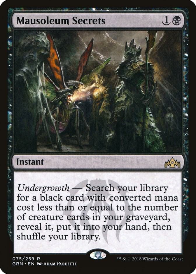Mausoleum Secrets (75) [Guilds of Ravnica]