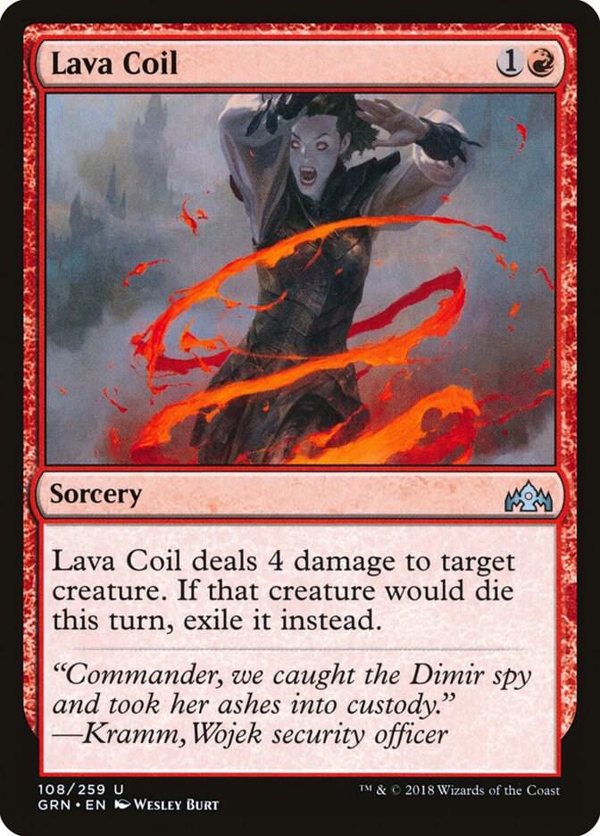 Lava Coil (108) [Guilds of Ravnica]