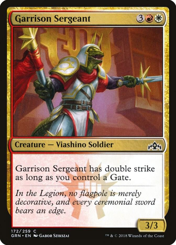 Garrison Sergeant (172) [Guilds of Ravnica]