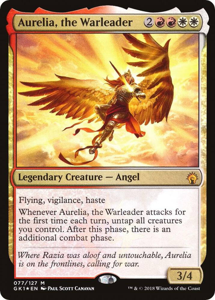Aurelia, the Warleader (77) [GRN Guild Kit]