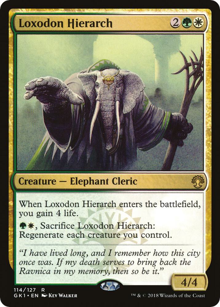 Loxodon Hierarch (114) [GRN Guild Kit]