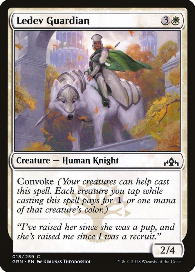 Ledev Guardian (18) [Guilds of Ravnica]