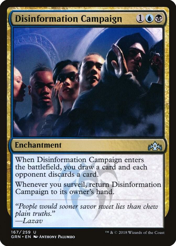 Disinformation Campaign (167) [Guilds of Ravnica]