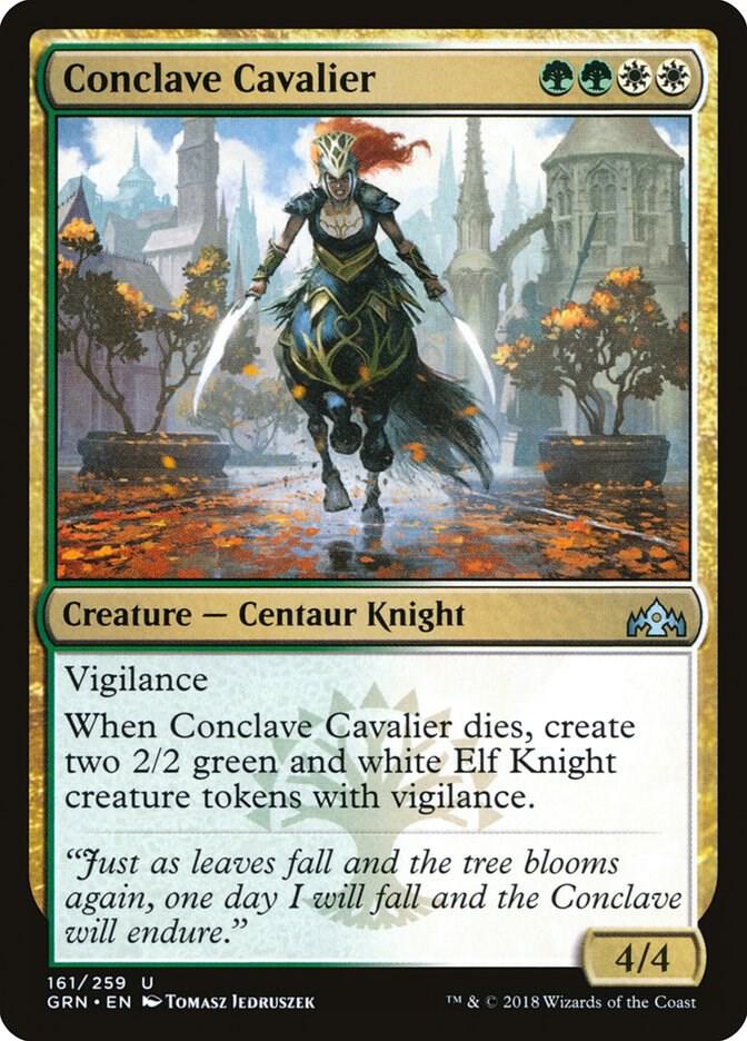 Conclave Cavalier (161) [Guilds of Ravnica]