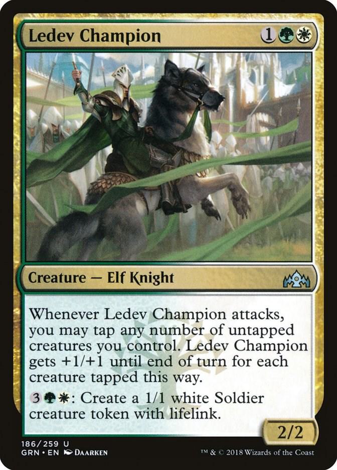 Ledev Champion (186) [Guilds of Ravnica]