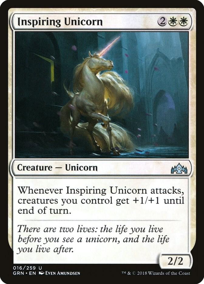 Inspiring Unicorn (16) [Guilds of Ravnica]