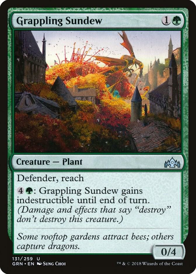 Grappling Sundew (131) [Guilds of Ravnica]