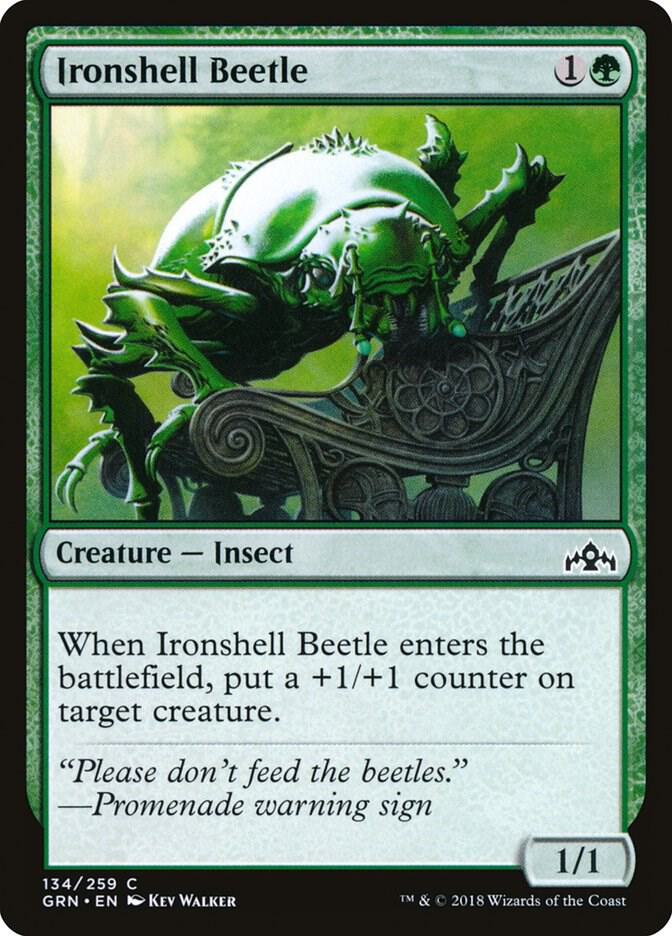 Ironshell Beetle (134) [Guilds of Ravnica]