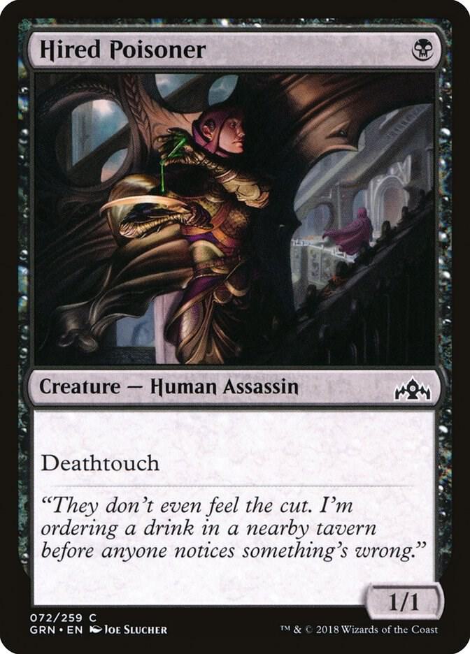 Hired Poisoner (72) [Guilds of Ravnica]