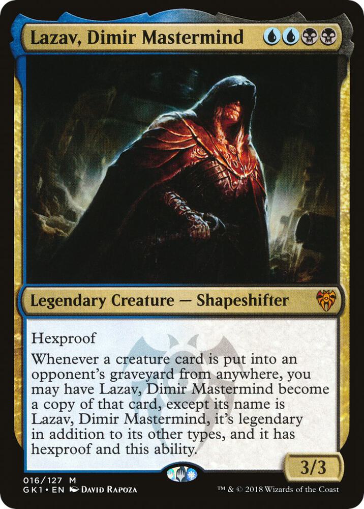 Lazav, Dimir Mastermind (16) [GRN Guild Kit]