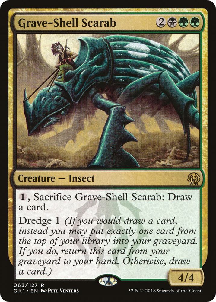 Grave-Shell Scarab (63) [GRN Guild Kit]