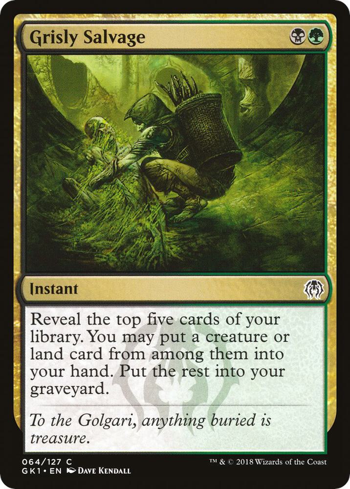 Grisly Salvage (64) [GRN Guild Kit]