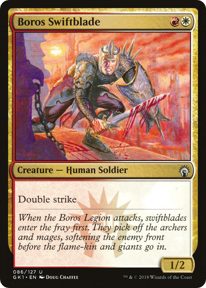 Boros Swiftblade (86) [GRN Guild Kit]