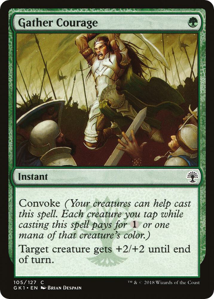 Gather Courage (105) [GRN Guild Kit]
