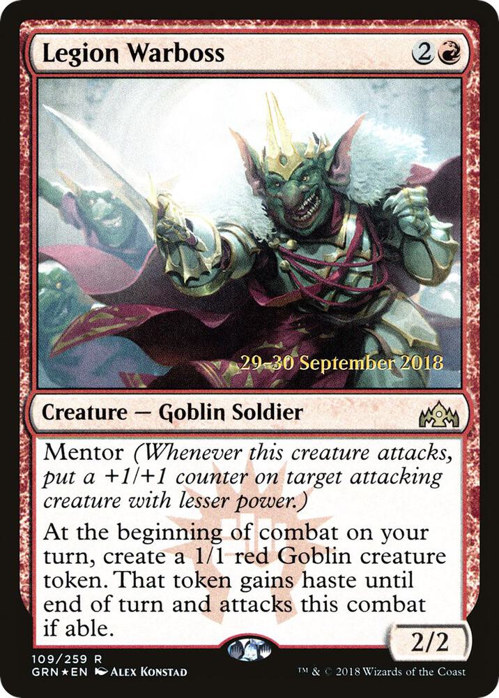 Legion Warboss (109) [Prerelease Cards]