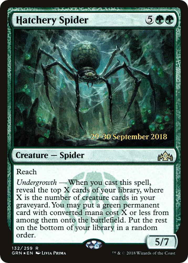 Hatchery Spider (132) [Prerelease Cards]