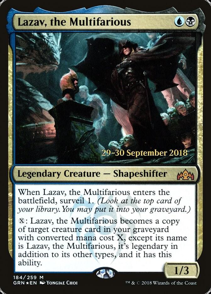 Lazav, the Multifarious (184) [Prerelease Cards]