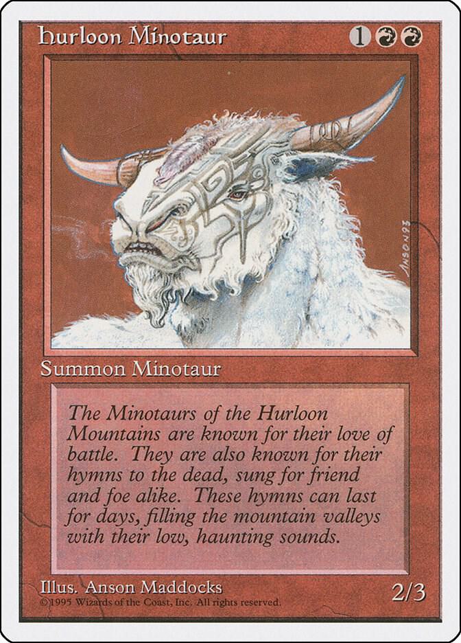Hurloon Minotaur (202) [Fourth Edition]