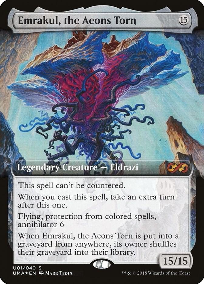 Emrakul, the Aeons Torn (U01) [Ultimate Box Topper] [Extended Art]